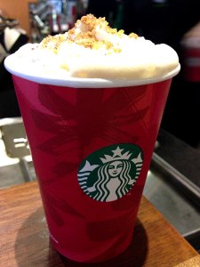 Chestnut Praline Latte. Photo (cc) Morgan Gibson, published under Creative Commons License, some rights reserved.